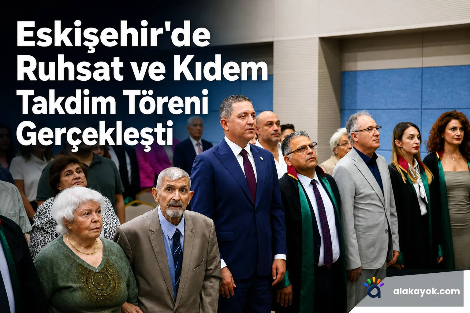 Eskişehir'de Ruhsat ve Kıdem Takdim Töreni Gerçekleşti