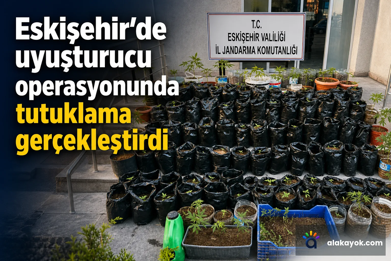 Eskişehir'de uyuşturucu operasyonunda tutuklama gerçekleştirdi