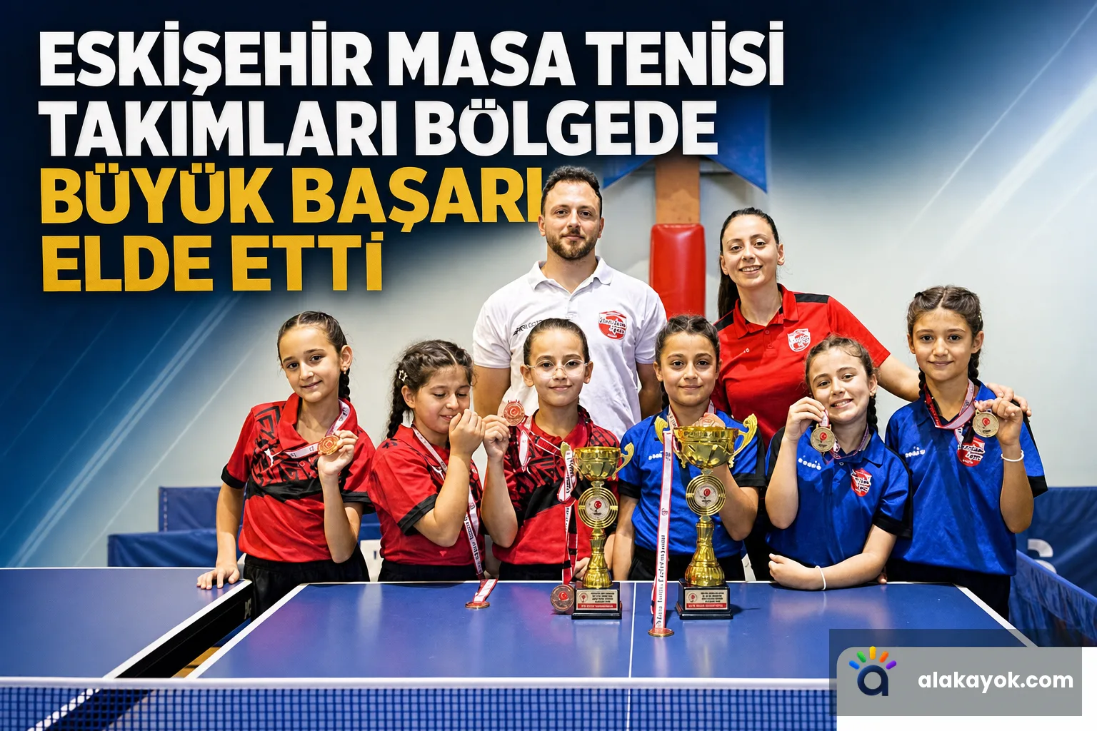 Eskişehir Masa Tenisi Takımları Bölgede Büyük Başarı Elde Etti