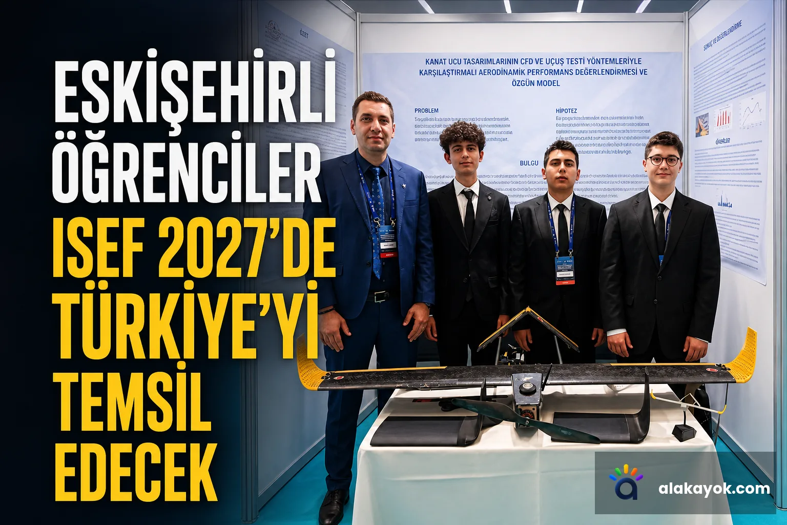 Eskişehirli Öğrenciler ISEF 2027'de Türkiye'yi Temsil Edecek