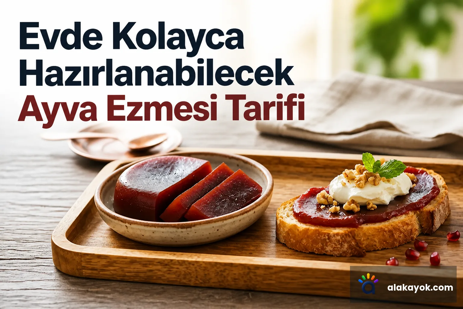 Evde Kolayca Hazırlanabilecek Ayva Ezmesi Tarifi