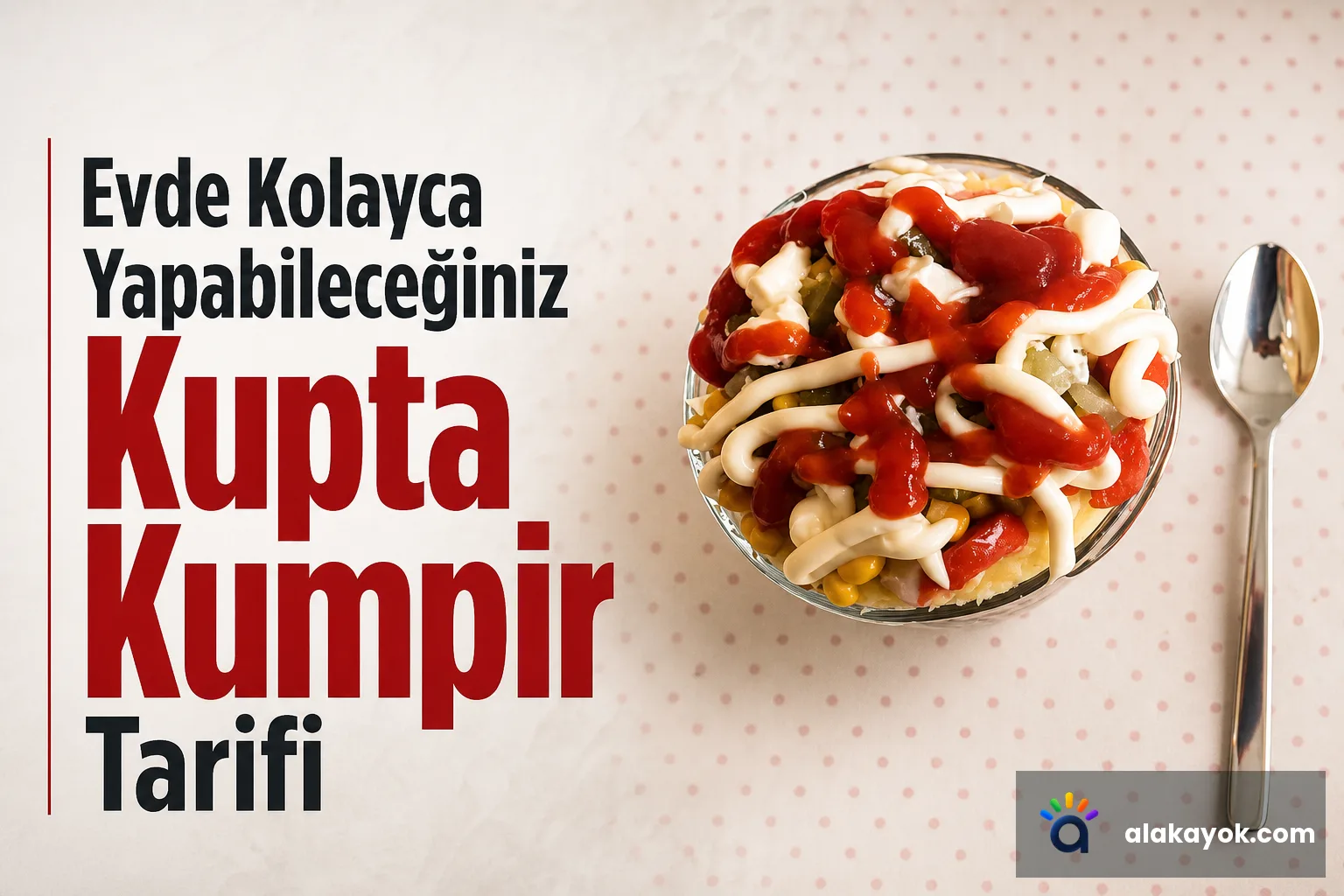 Evde Kolayca Yapabileceğiniz Kupta Kumpir Tarifi