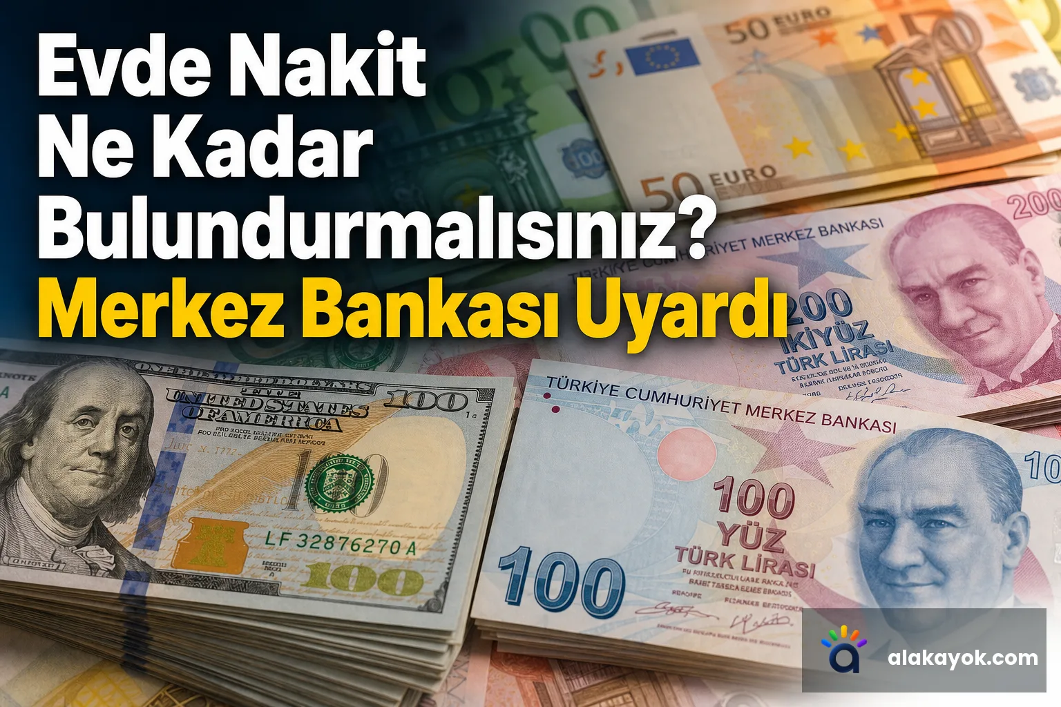 Evde Nakit Ne Kadar Bulundurmalısınız? Merkez Bankası Uyardı