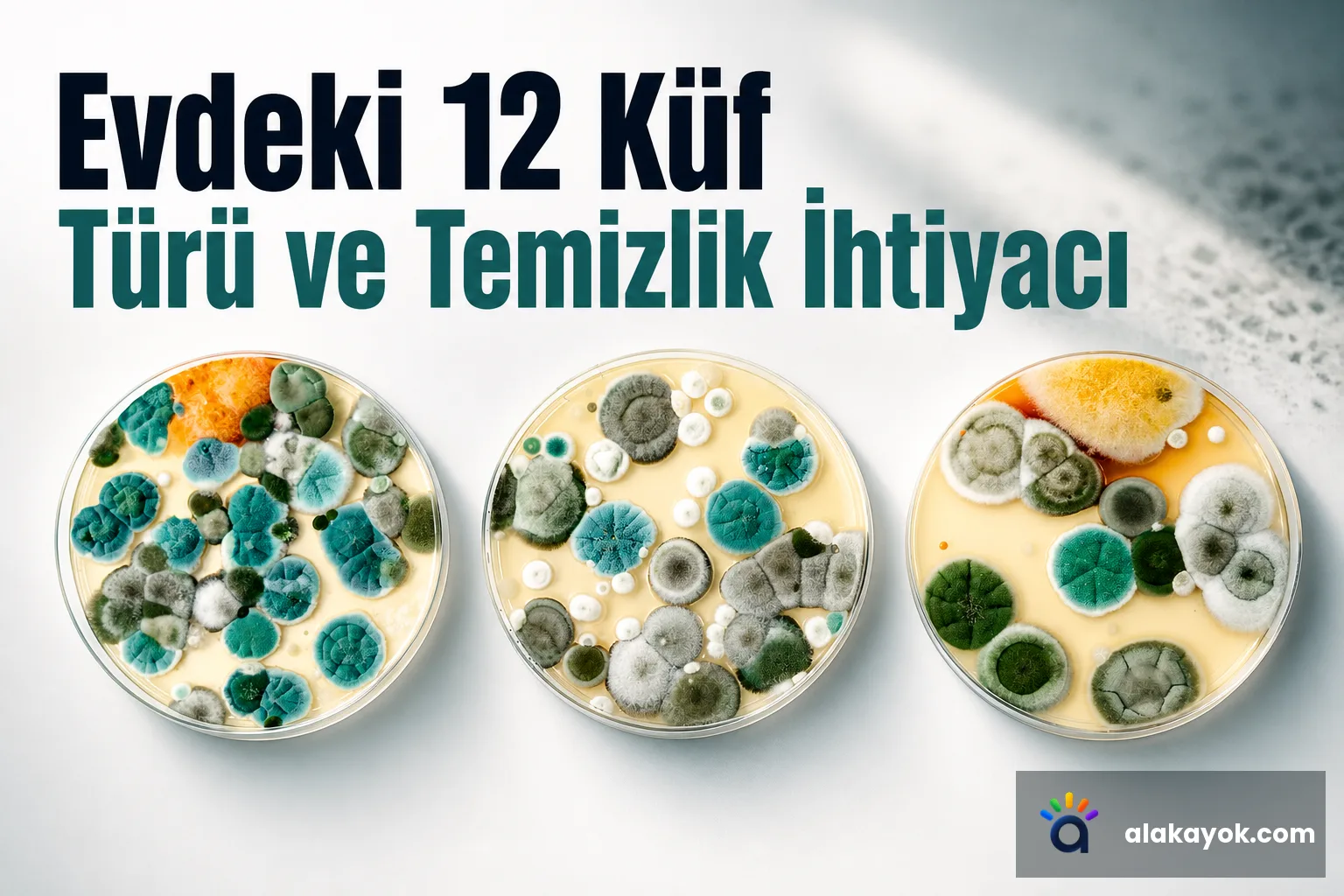 Evdeki 12 Küf Türü ve Temizlik İhtiyacı