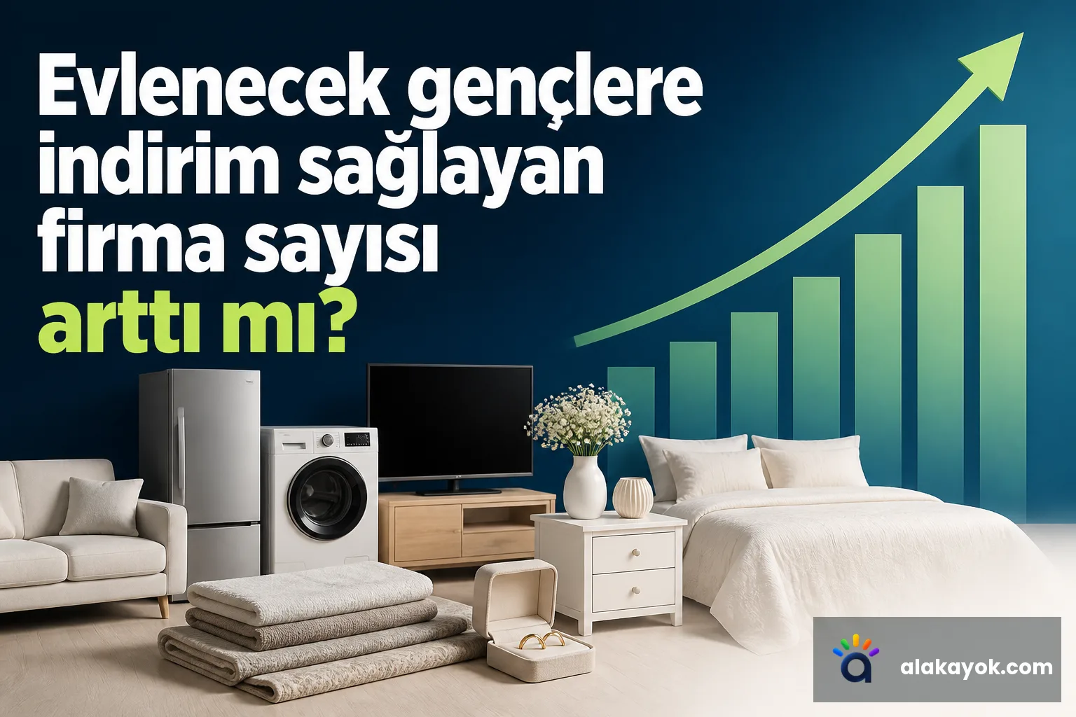 Evlenecek gençlere indirim sağlayan firma sayısı arttı mı?