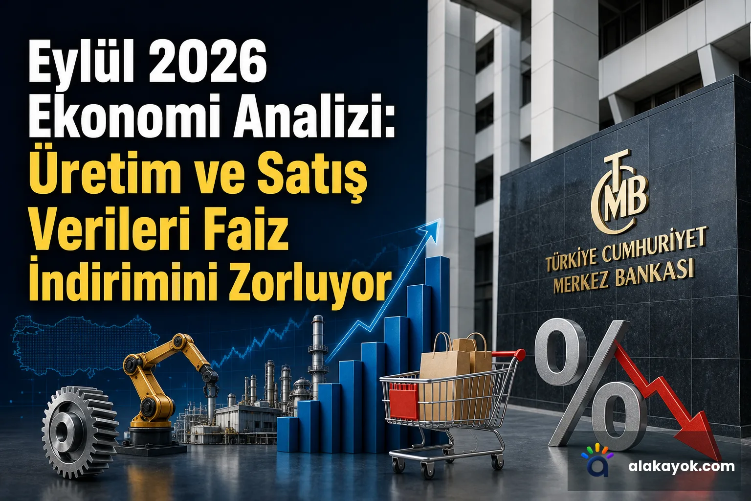 Eylül 2026 Ekonomi Analizi: Üretim ve Satış Verileri Faiz İndirimini Zorluyor