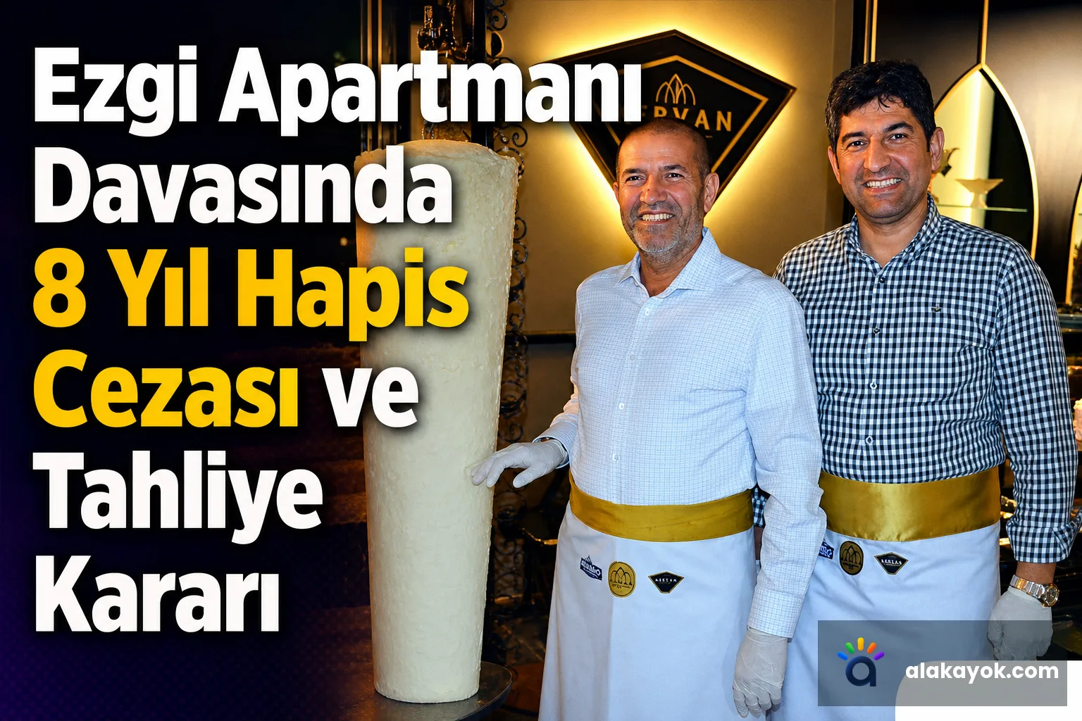 Ezgi Apartmanı Davasında 8 Yıl Hapis Cezası ve Tahliye Kararı