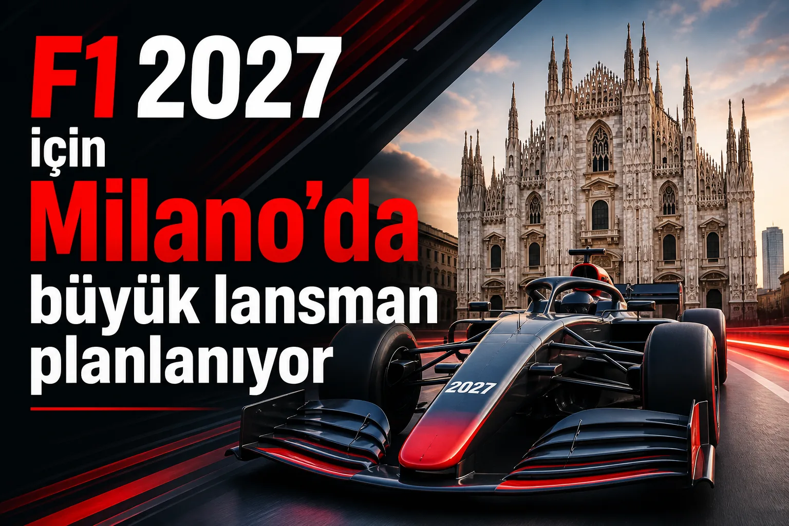 F1 2027 için Milano'da büyük lansman planlanıyor