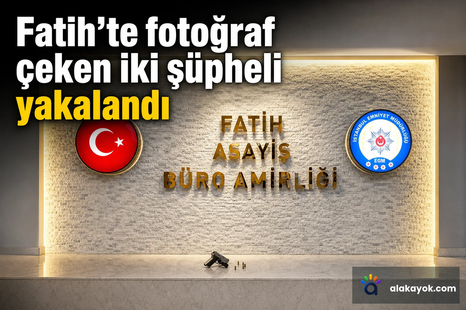 Fatih’te fotoğraf çeken iki şüpheli yakalandı