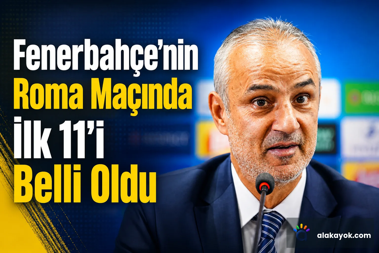 Fenerbahçe'nin Roma Maçında İlk 11'i Belli Oldu