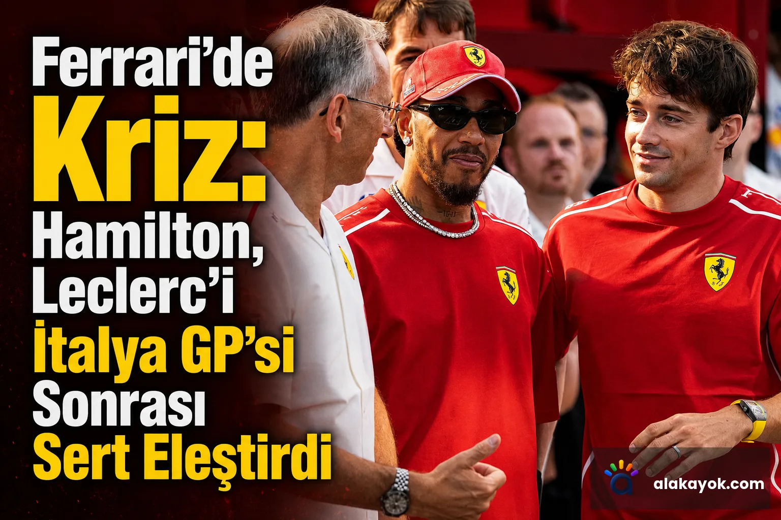 Ferrari'de Kriz: Hamilton, Leclerc'i İtalya GP'si Sonrası Sert Eleştirdi