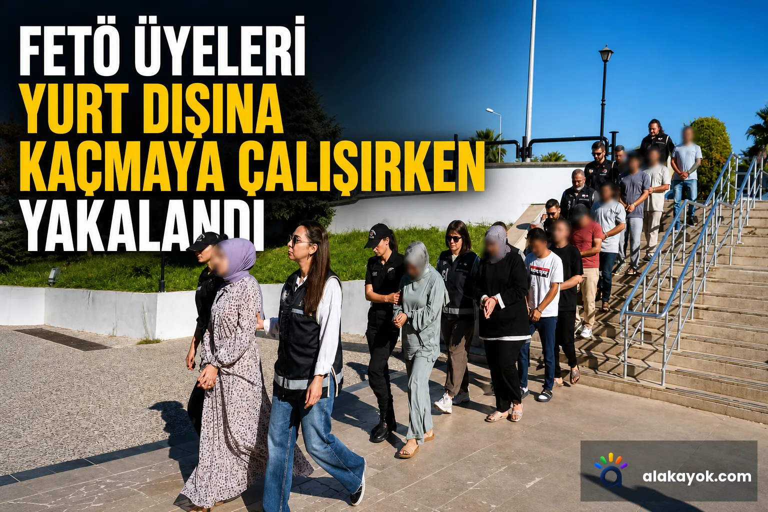 FETÖ Üyeleri Yurt Dışına Kaçmaya Çalışırken Yakalandı