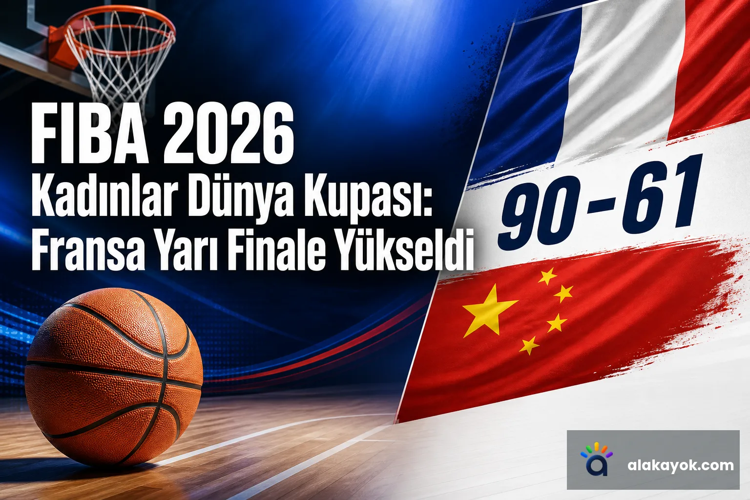 FIBA 2026 Kadınlar Dünya Kupası: Fransa Yarı Finale Yükseldi