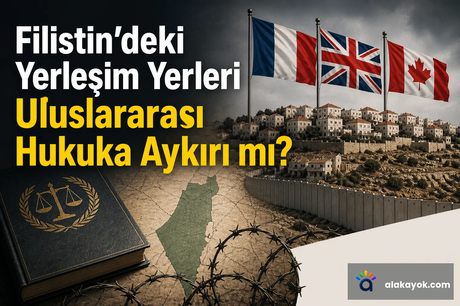 Filistin'deki Yerleşim Yerleri Uluslararası Hukuka Aykırı mı?