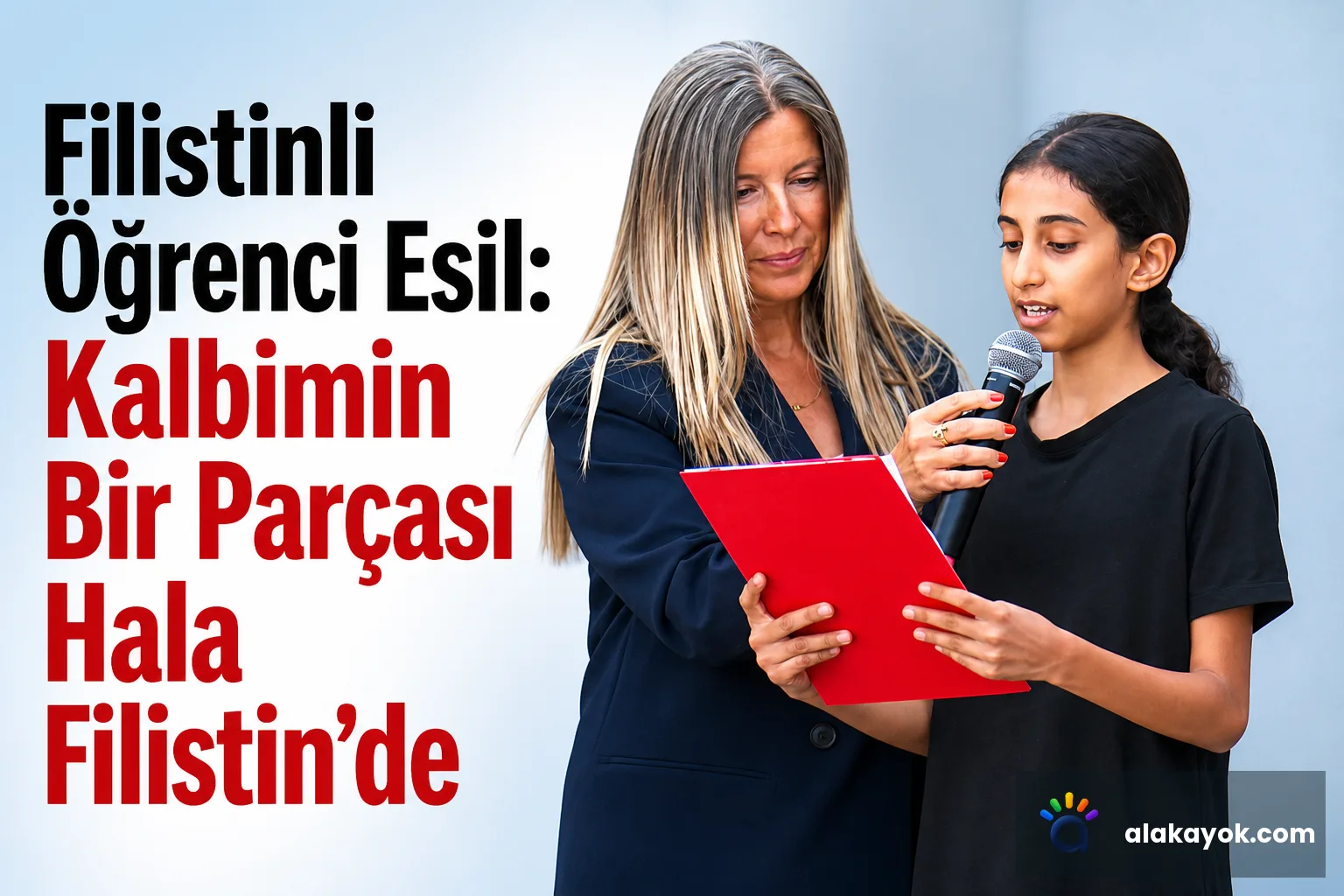 Filistinli Öğrenci Esil: Kalbimin Bir Parçası Hala Filistin'de