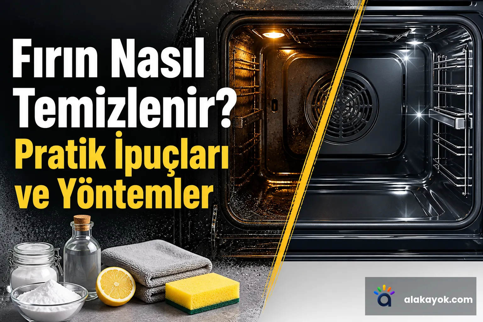 Fırın Nasıl Temizlenir? Pratik İpuçları ve Yöntemler