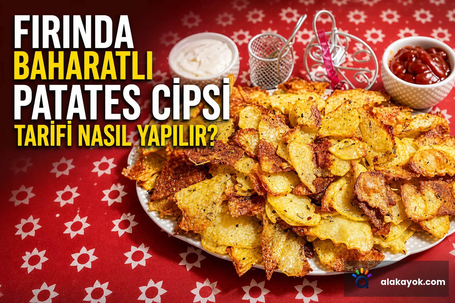 Fırında Baharatlı Patates Cipsi Tarifi Nasıl Yapılır?