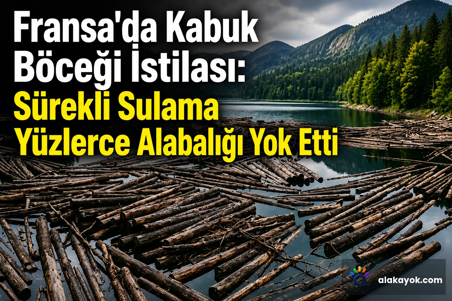 Fransa'da Kabuk Böceği İstilası: Sürekli Sulama Yüzlerce Alabalığı Yok Etti