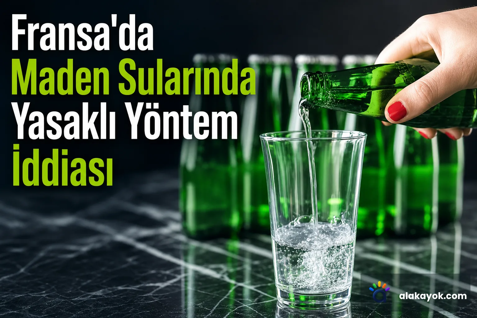 Fransa'da Maden Sularında Yasaklı Yöntem İddiası