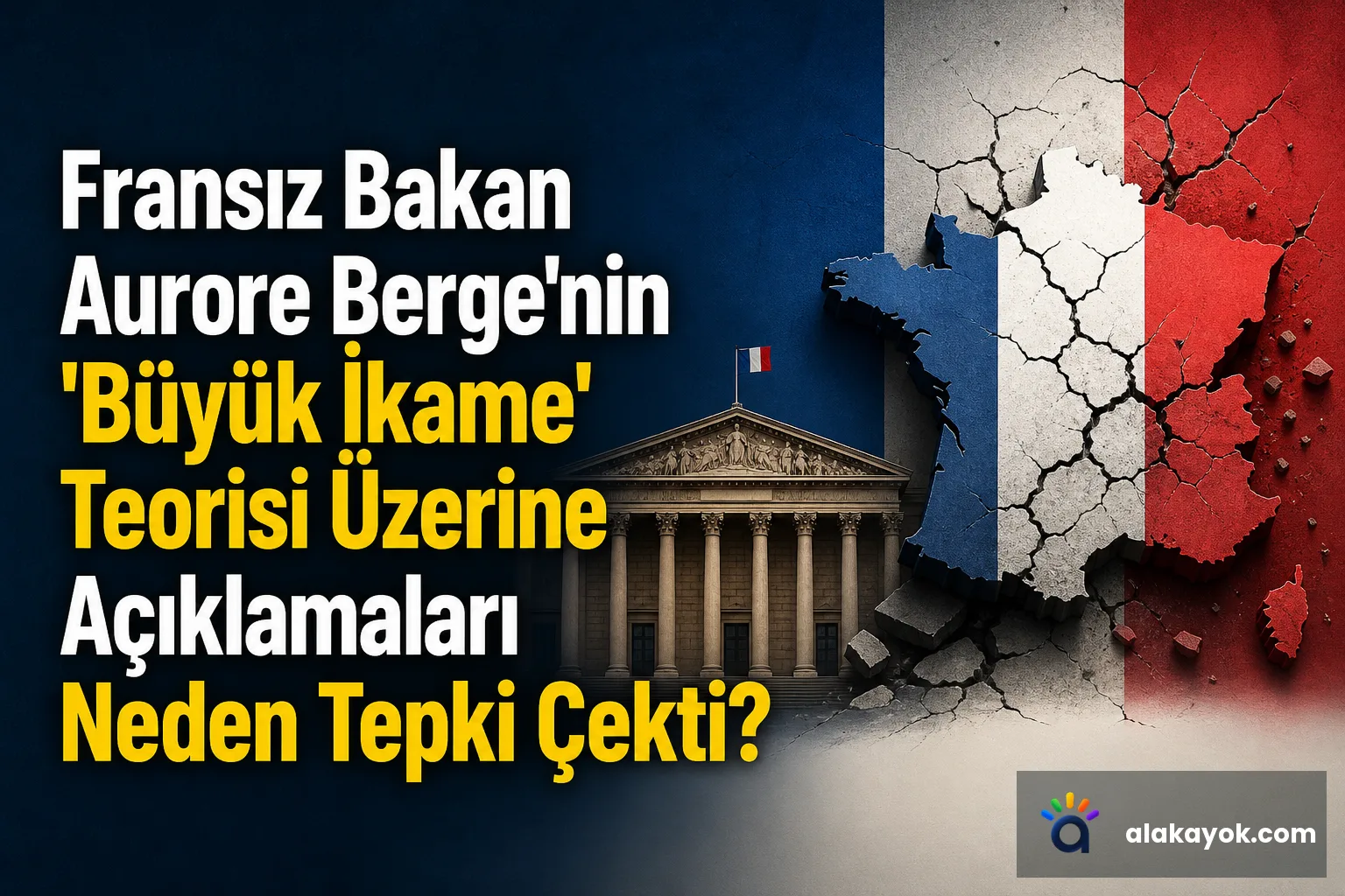 Fransız Bakan Aurore Berge'nin 'Büyük İkame' Teorisi Üzerine Açıklamaları Neden Tepki Çekti?