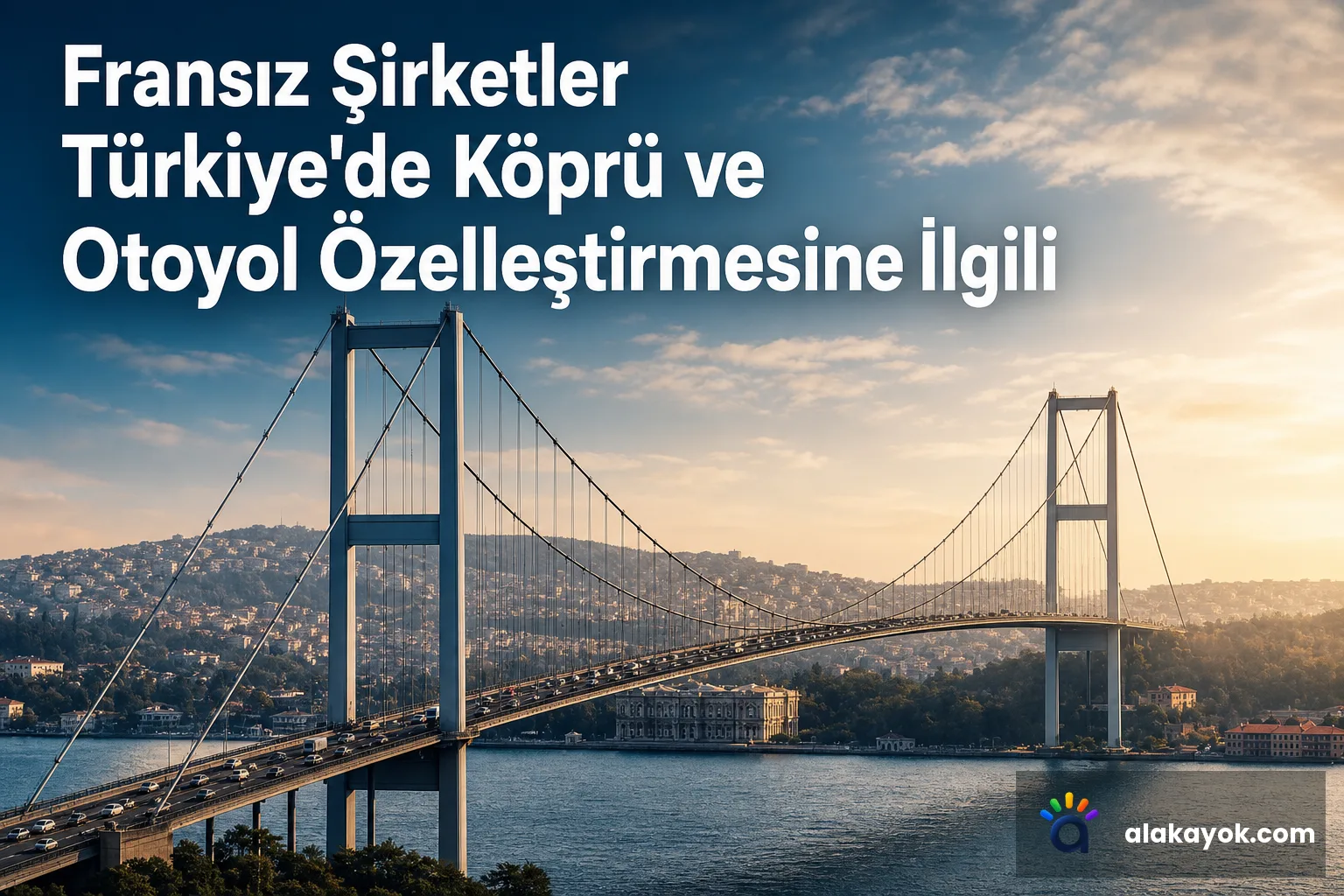Fransız Şirketler Türkiye'de Köprü ve Otoyol Özelleştirmesine İlgili