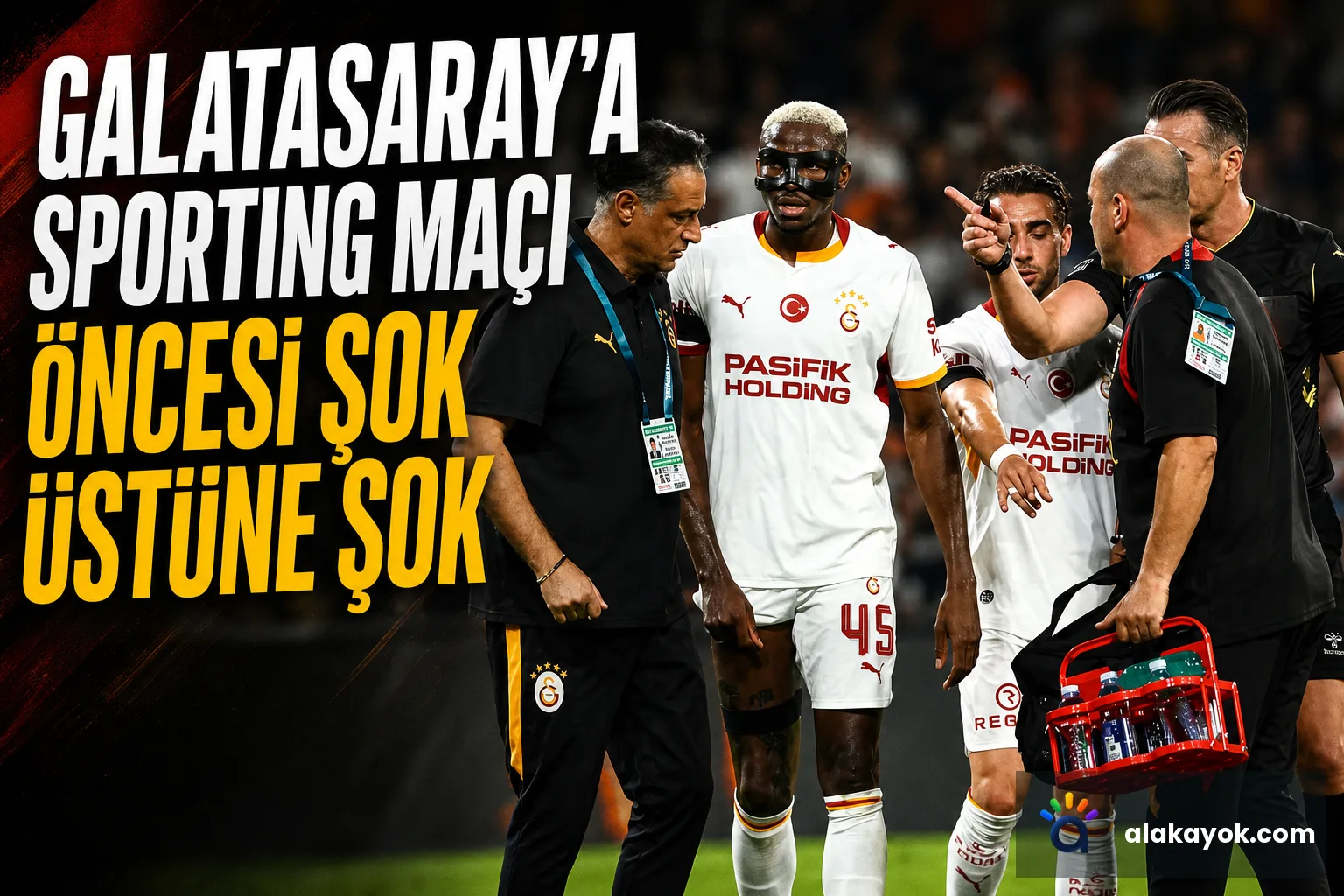 Galatasaray'a Sporting maçı öncesi şok üstüne şok