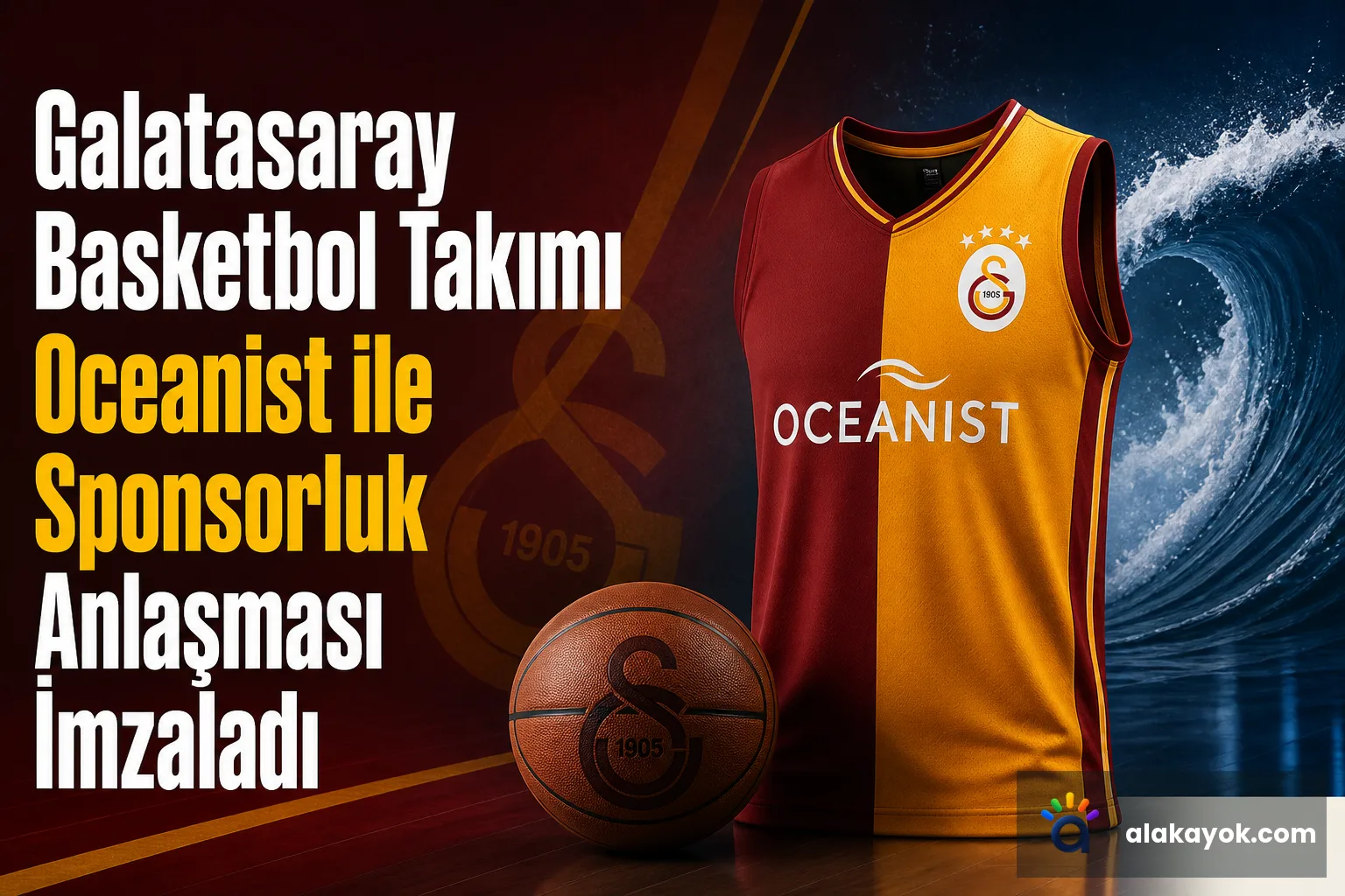 Galatasaray Basketbol Takımı Oceanist ile Sponsorluk Anlaşması İmzaladı
