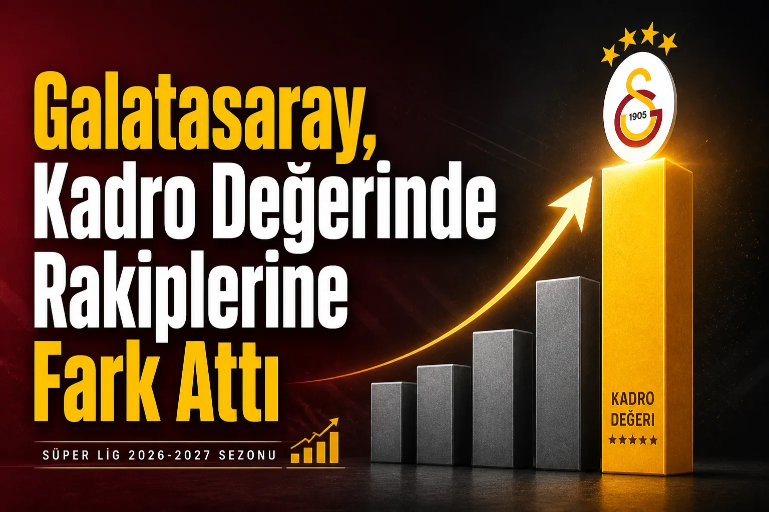 Galatasaray, Kadro Değerinde Rakiplerine Fark Attı