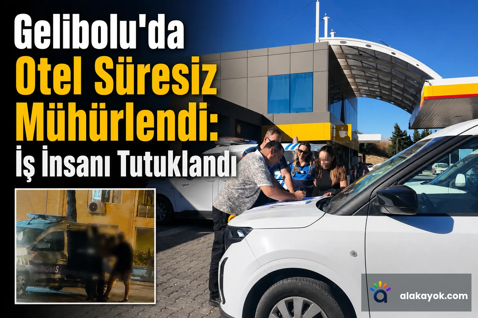 Gelibolu'da Otel Süresiz Mühürlendi: İş İnsanı Tutuklandı
