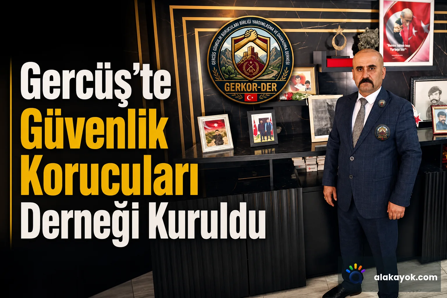 Gercüş'te Güvenlik Korucuları Derneği Kuruldu