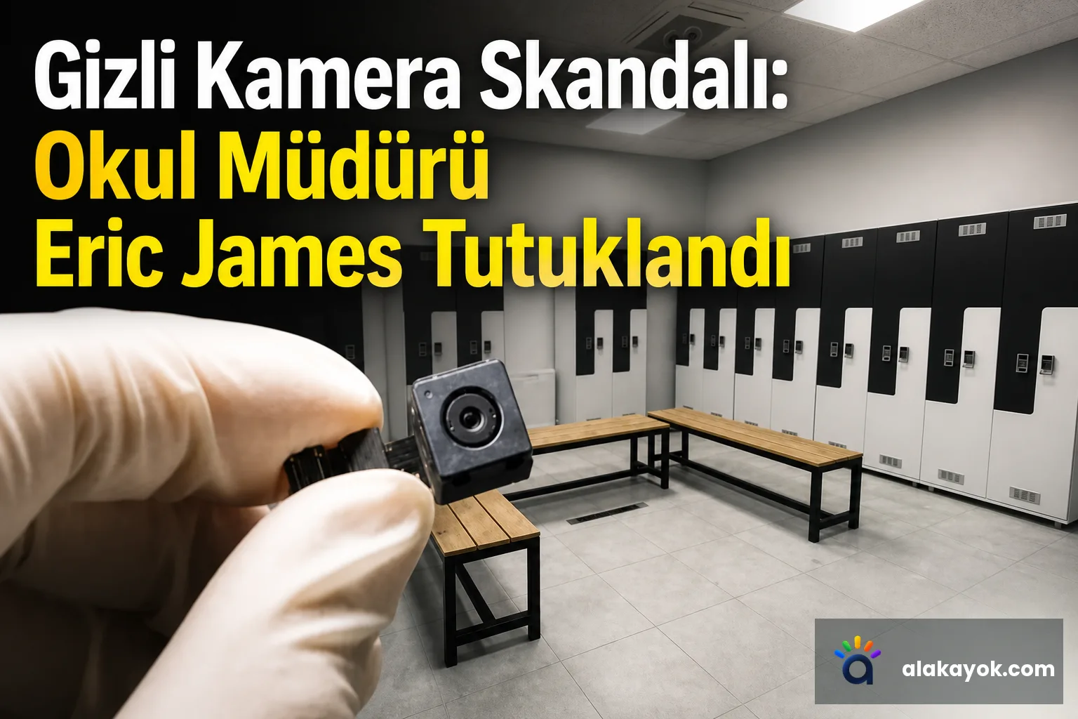Gizli Kamera Skandalı: Okul Müdürü Eric James Tutuklandı