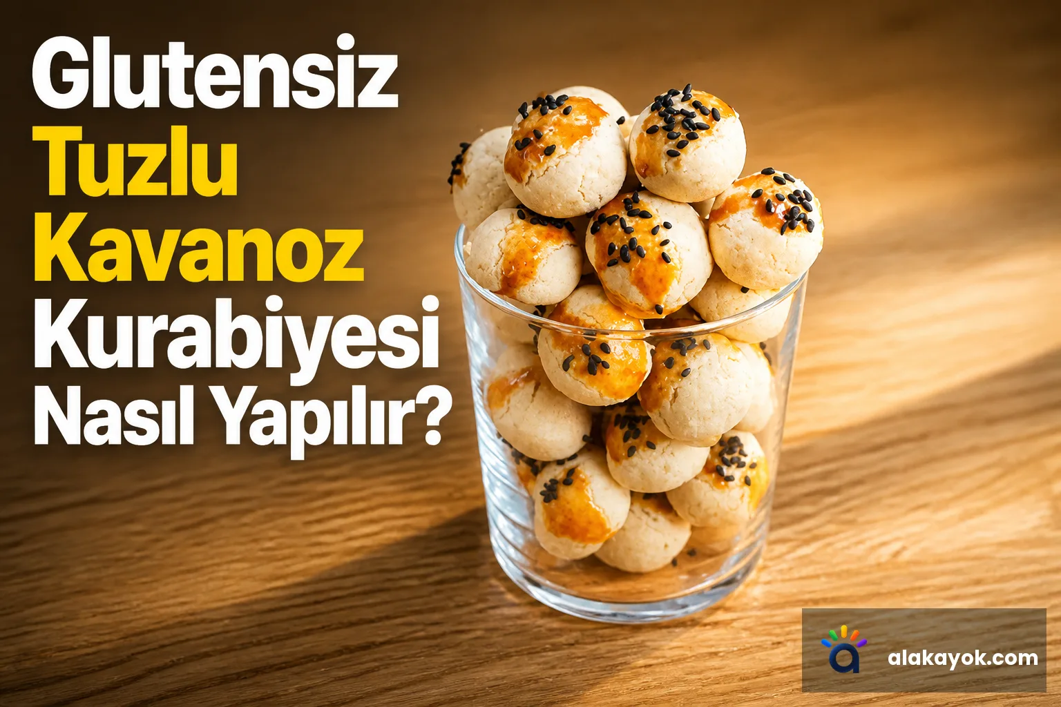 Glutensiz Tuzlu Kavanoz Kurabiyesi Nasıl Yapılır?