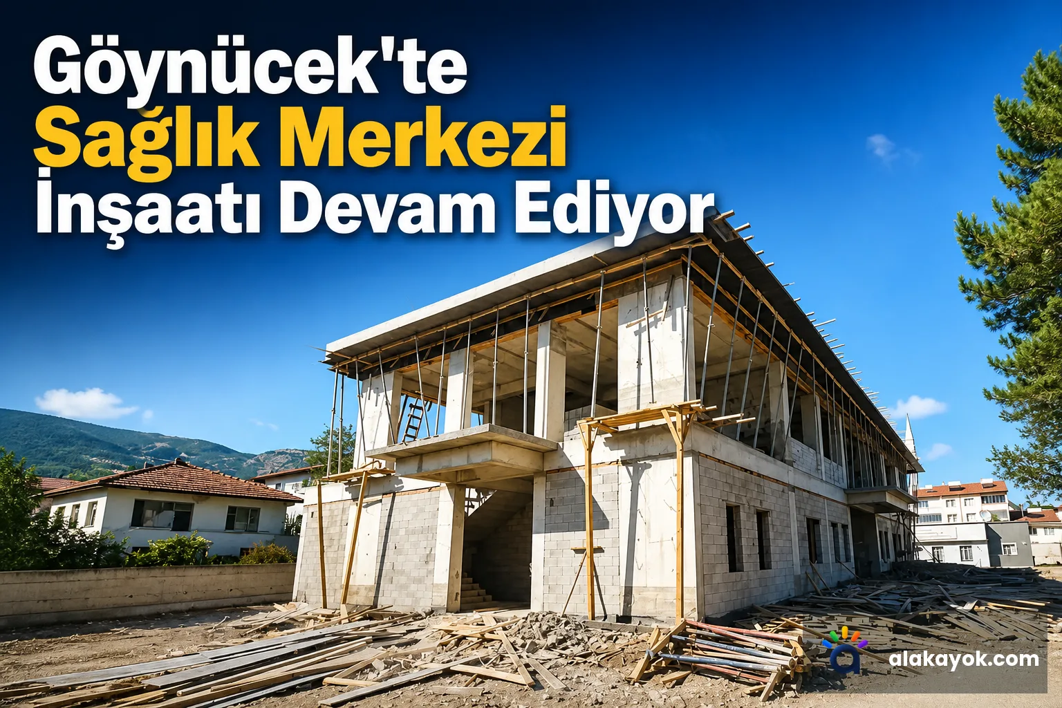 Göynücek'te Sağlık Merkezi İnşaatı Devam Ediyor