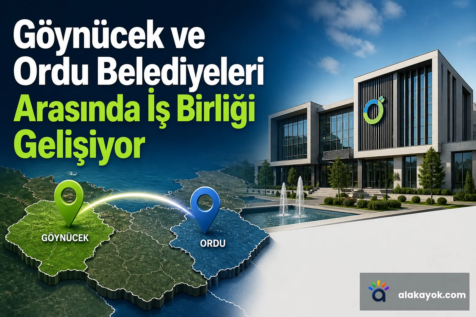Göynücek ve Ordu Belediyeleri Arasında İş Birliği Gelişiyor