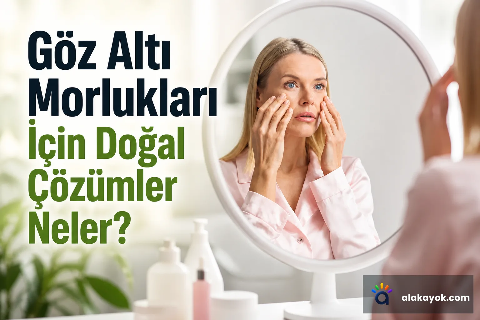 Göz Altı Morlukları İçin Doğal Çözümler Neler?