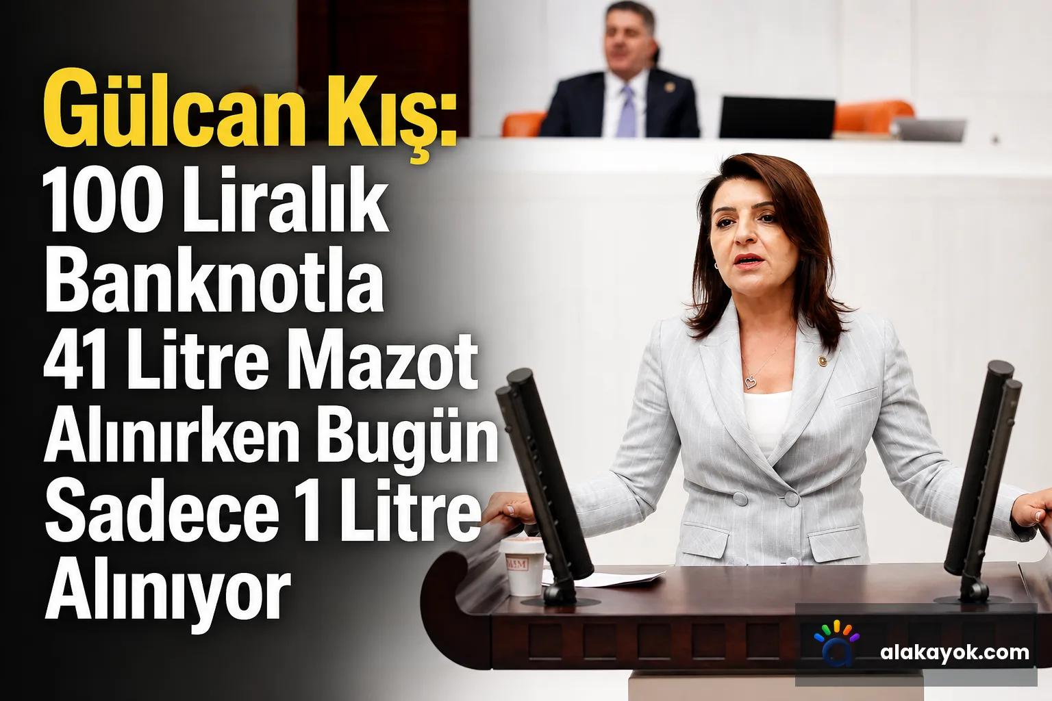 Gülcan Kış: 100 Liralık Banknotla 41 Litre Mazot Alınırken Bugün Sadece 1 Litre Alınıyor