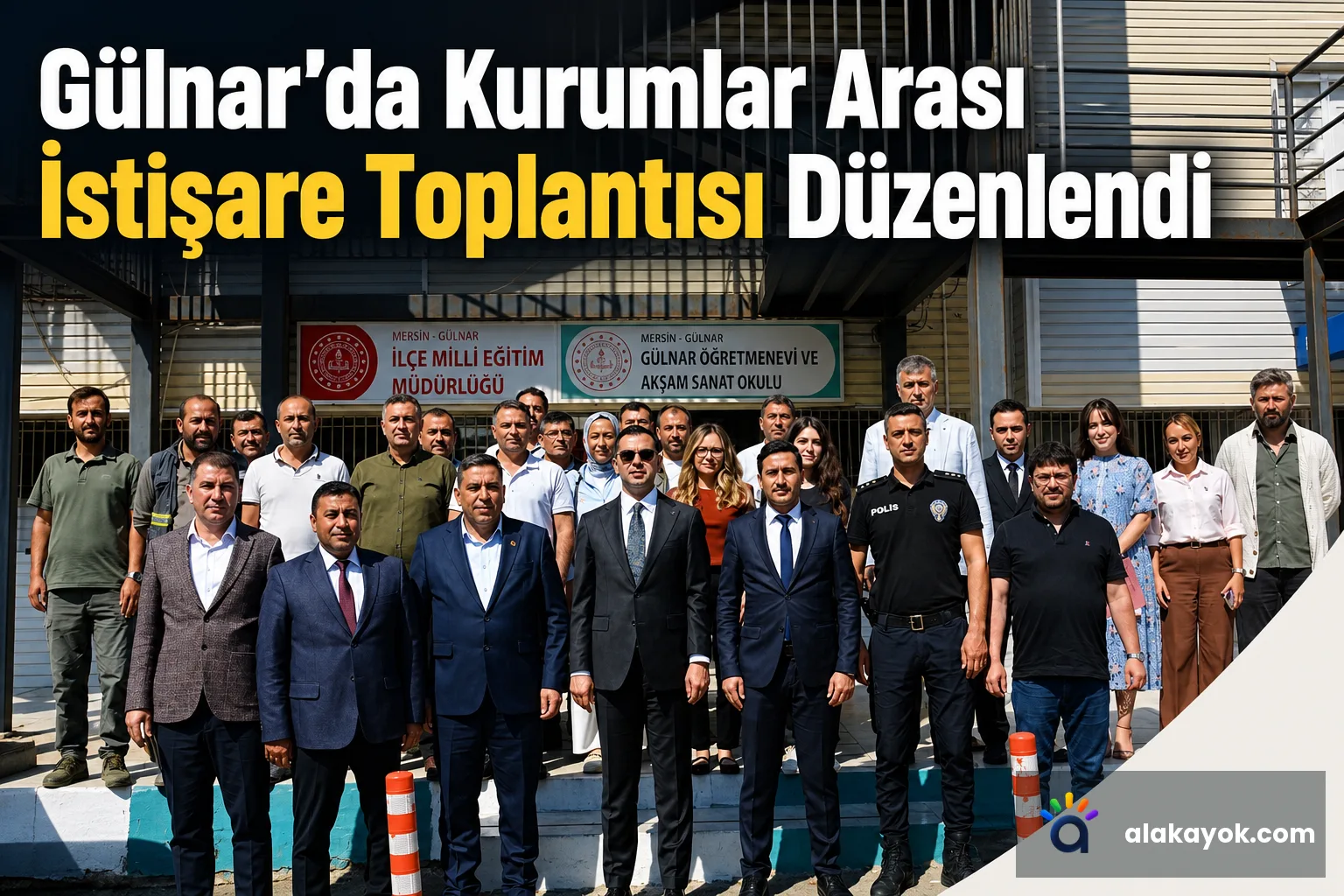 Gülnar'da Kurumlar Arası İstişare Toplantısı Düzenlendi