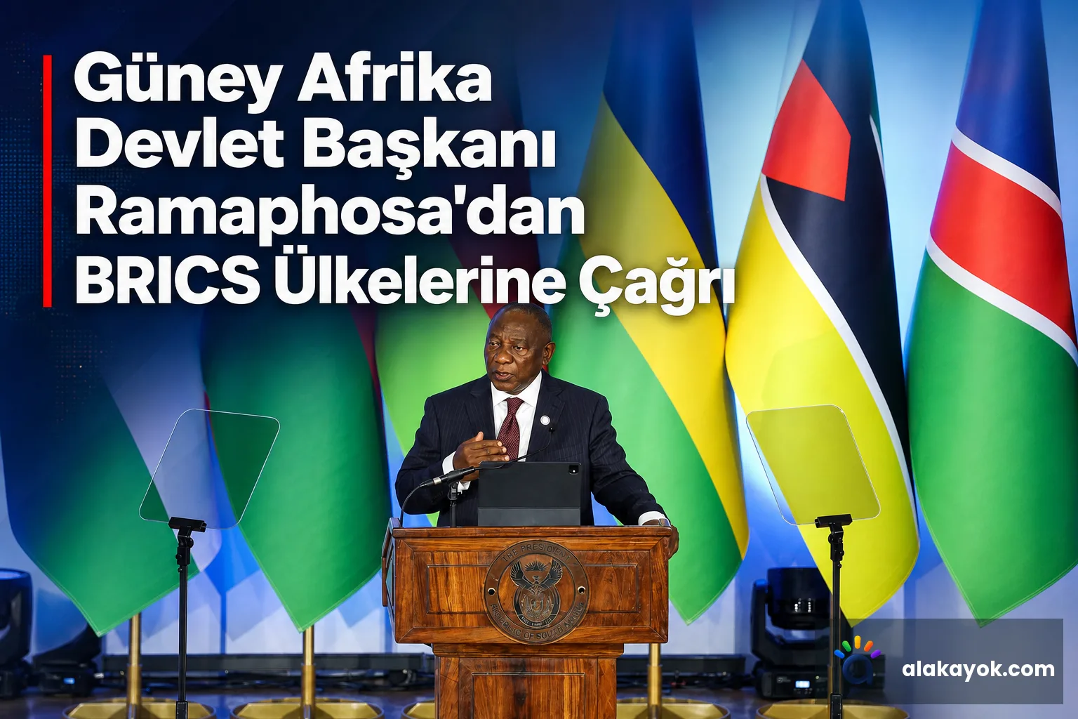 Güney Afrika Devlet Başkanı Ramaphosa'dan BRICS Ülkelerine Çağrı