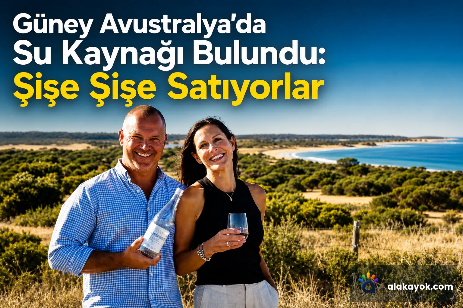 Güney Avustralya'da Su Kaynağı Bulundu: Şişe Şişe Satıyorlar