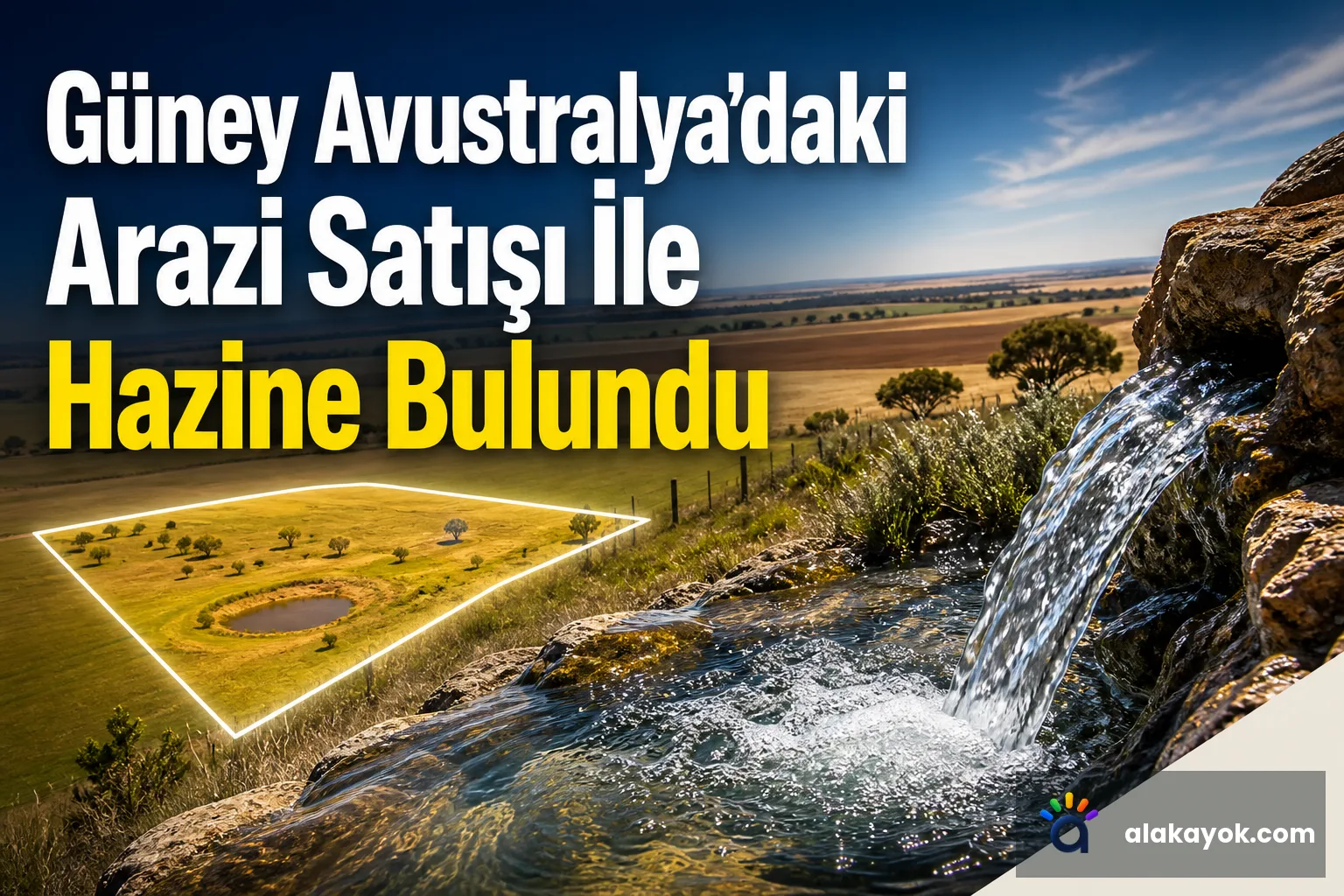 Güney Avustralya'daki Arazi Satışı İle Hazine Bulundu