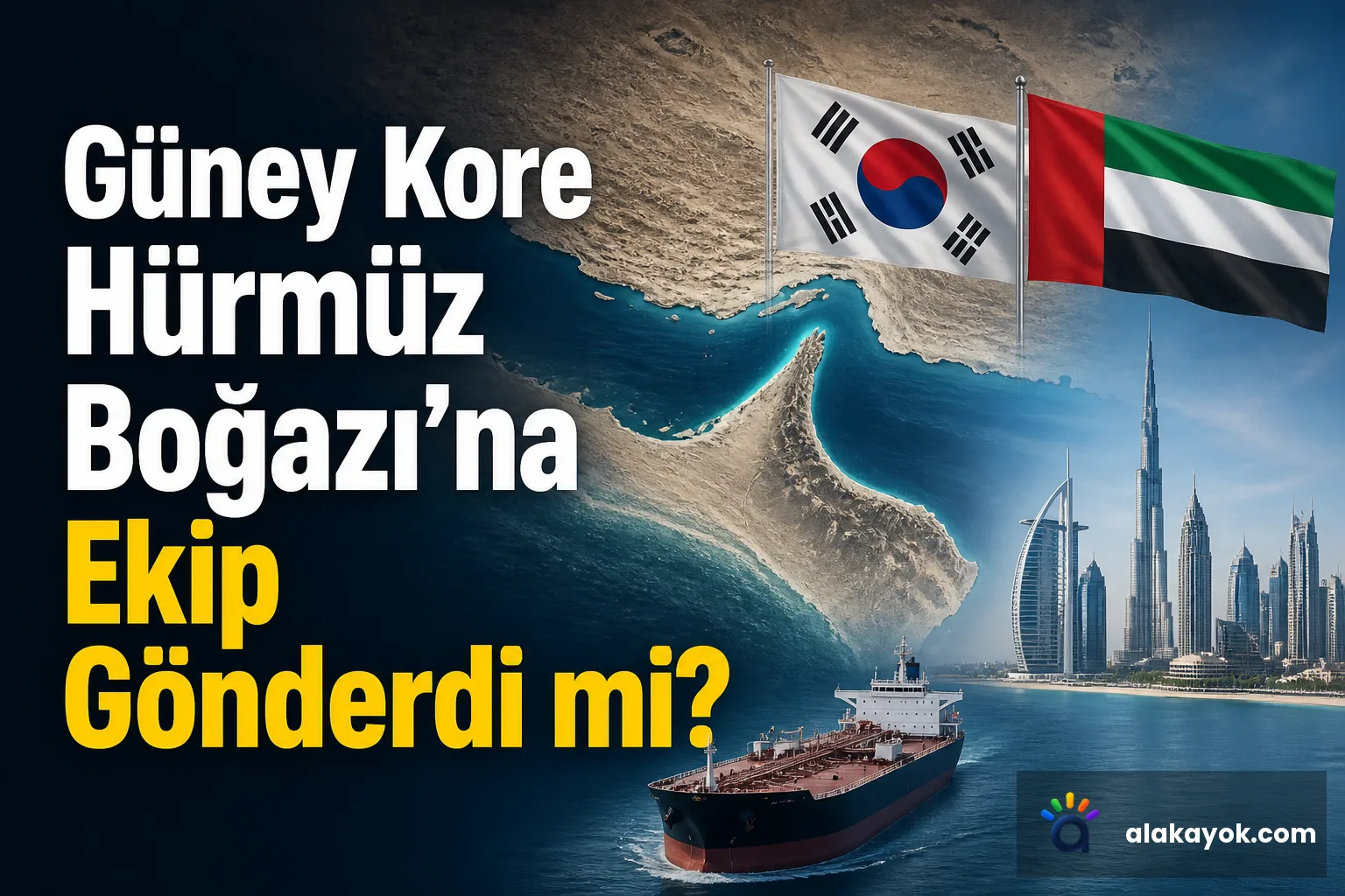 Güney Kore Hürmüz Boğazı'na Ekip Gönderdi mi?
