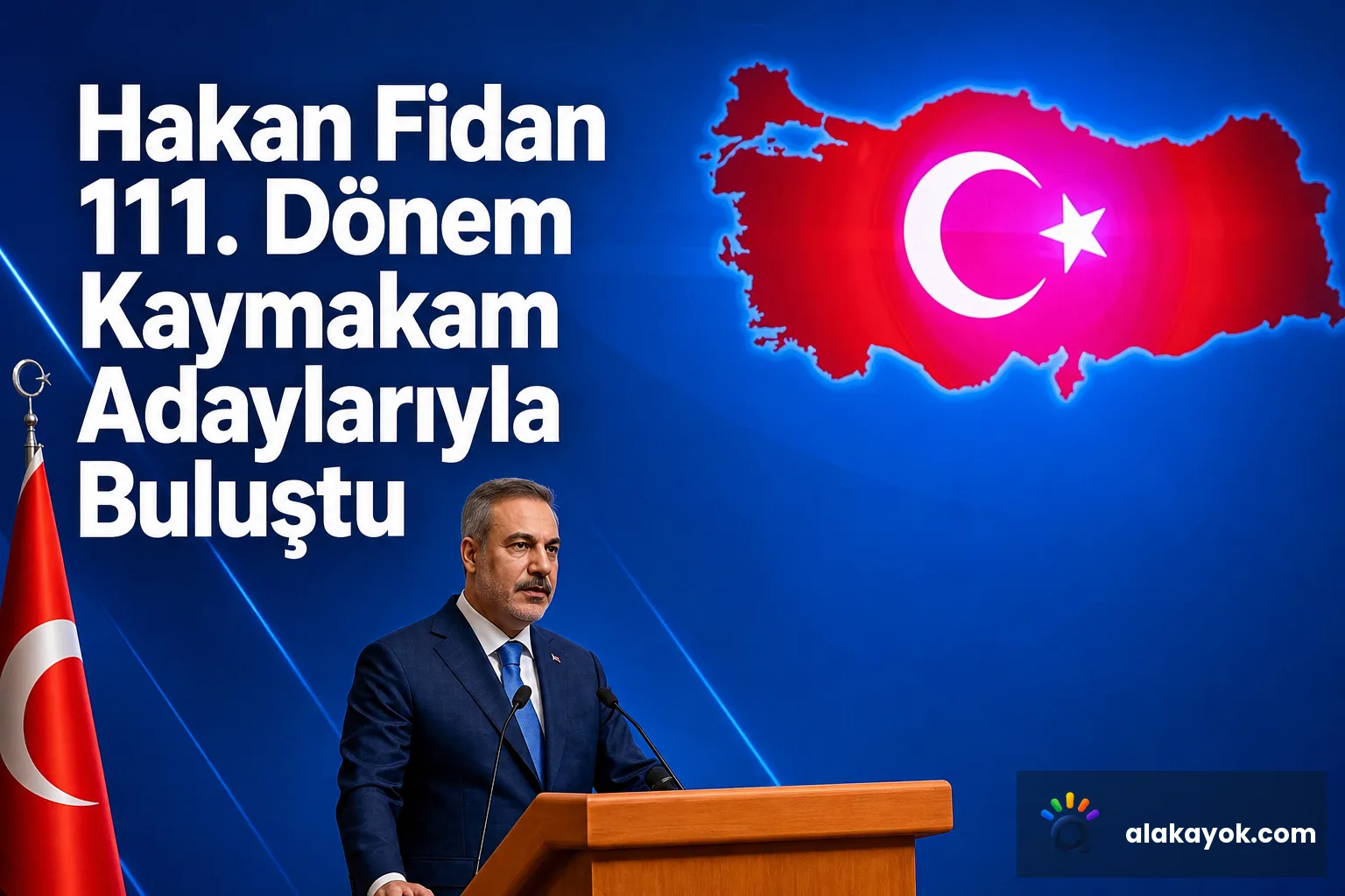 Hakan Fidan 111. Dönem Kaymakam Adaylarıyla Buluştu