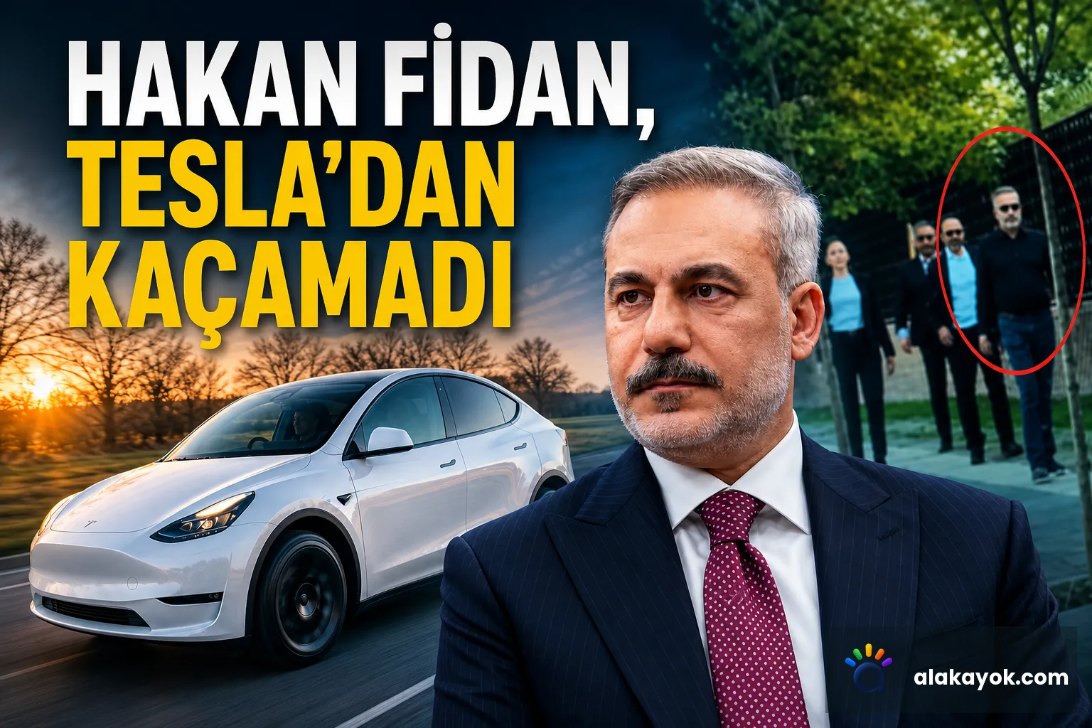 Hakan Fidan, Tesla'dan kaçamadı