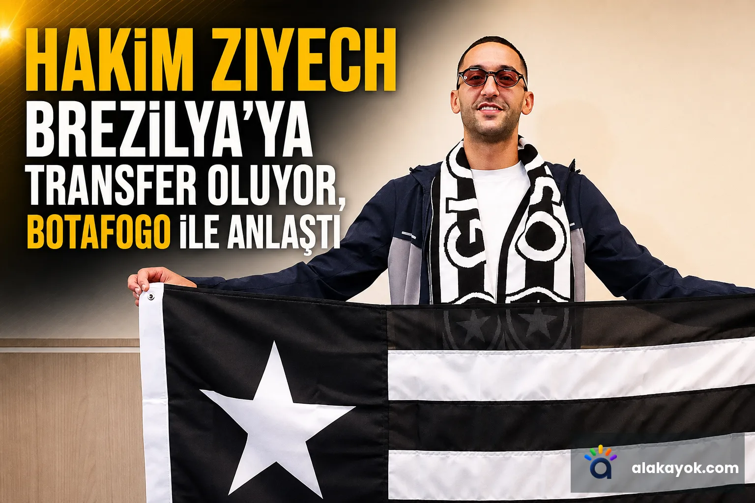 Hakim Ziyech Brezilya'ya Transfer Oluyor, Botafogo ile Anlaştı