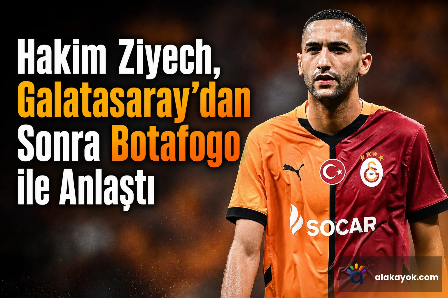 Hakim Ziyech, Galatasaray'dan Sonra Botafogo ile Anlaştı