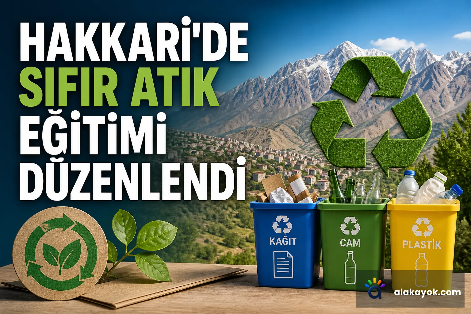 Hakkari'de Sıfır Atık Eğitimi Düzenlendi