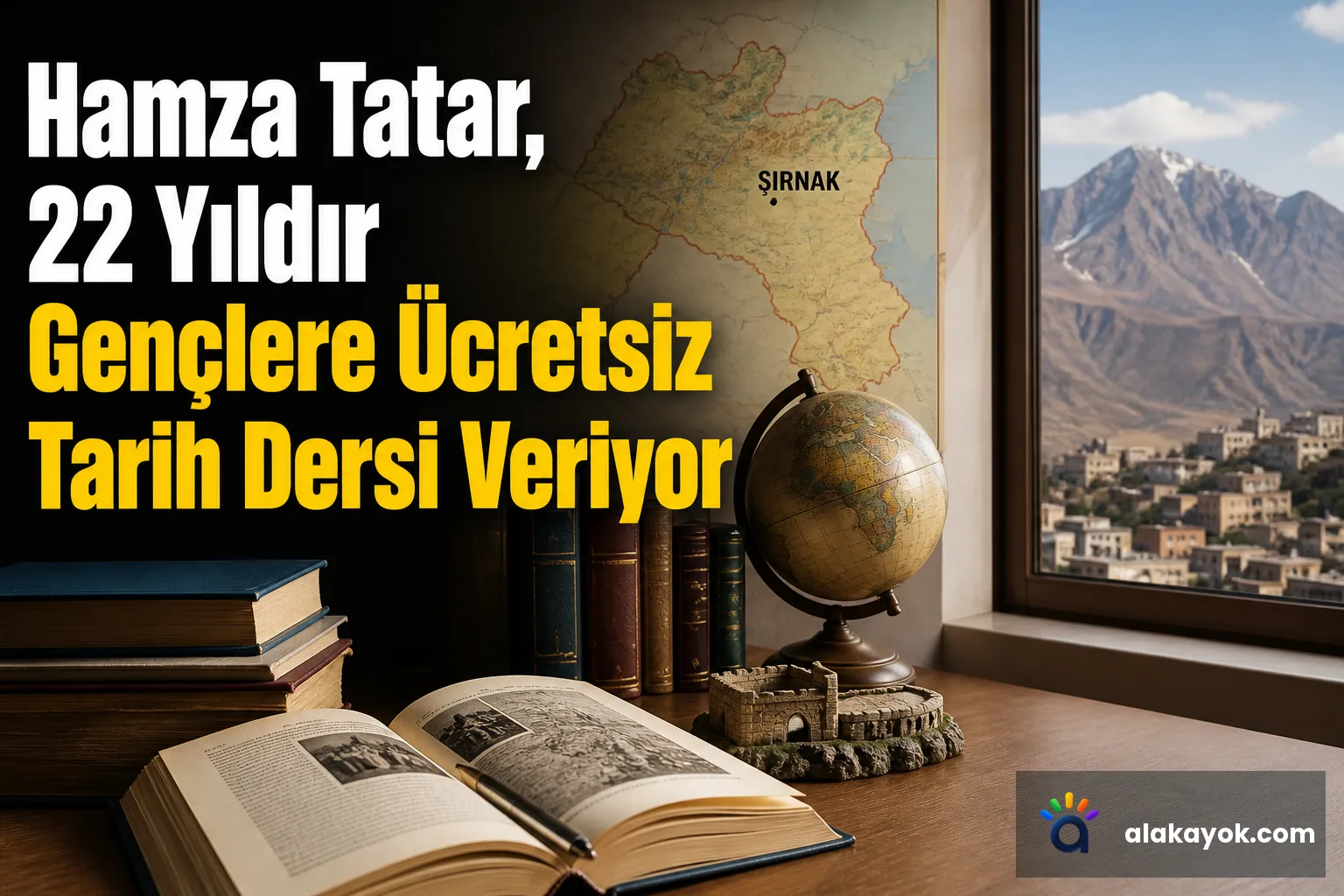 Hamza Tatar, 22 Yıldır Gençlere Ücretsiz Tarih Dersi Veriyor