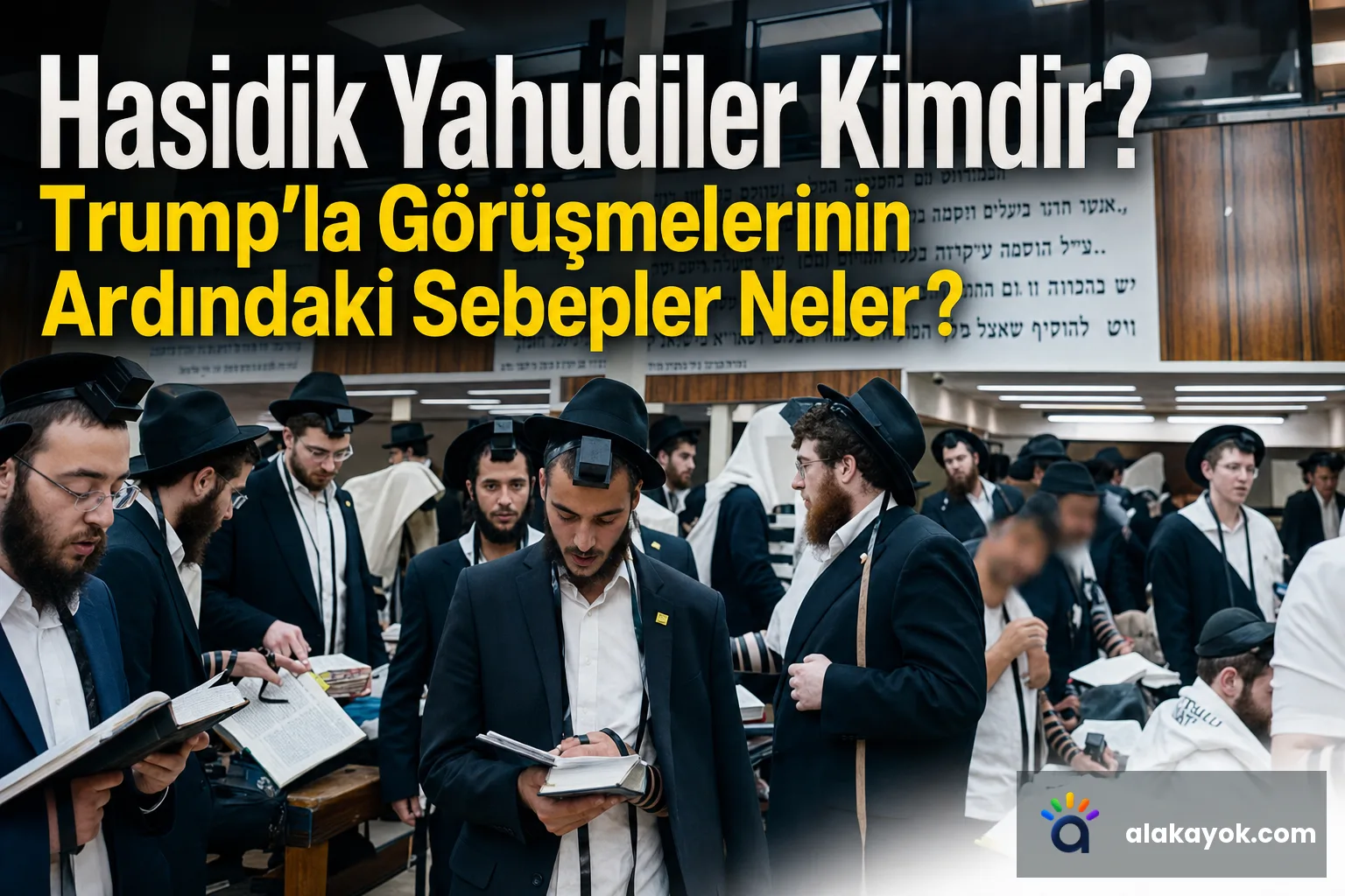 Hasidik Yahudiler Kimdir? Trump'la Görüşmelerinin Ardındaki Sebepler Neler?