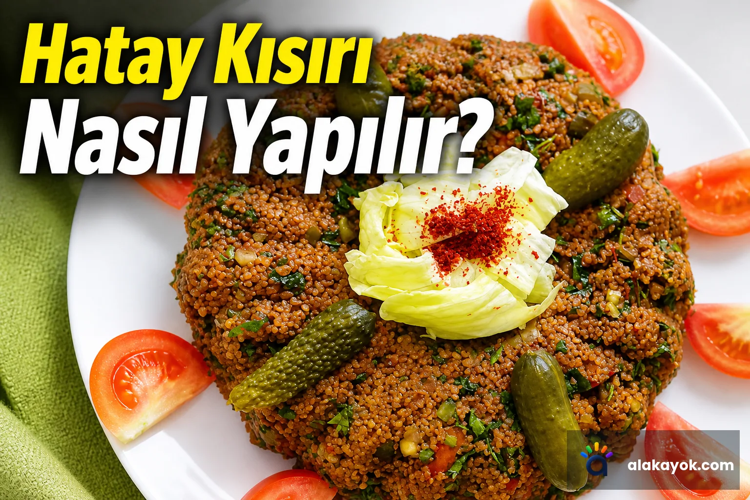 Hatay Kısırı Nasıl Yapılır?