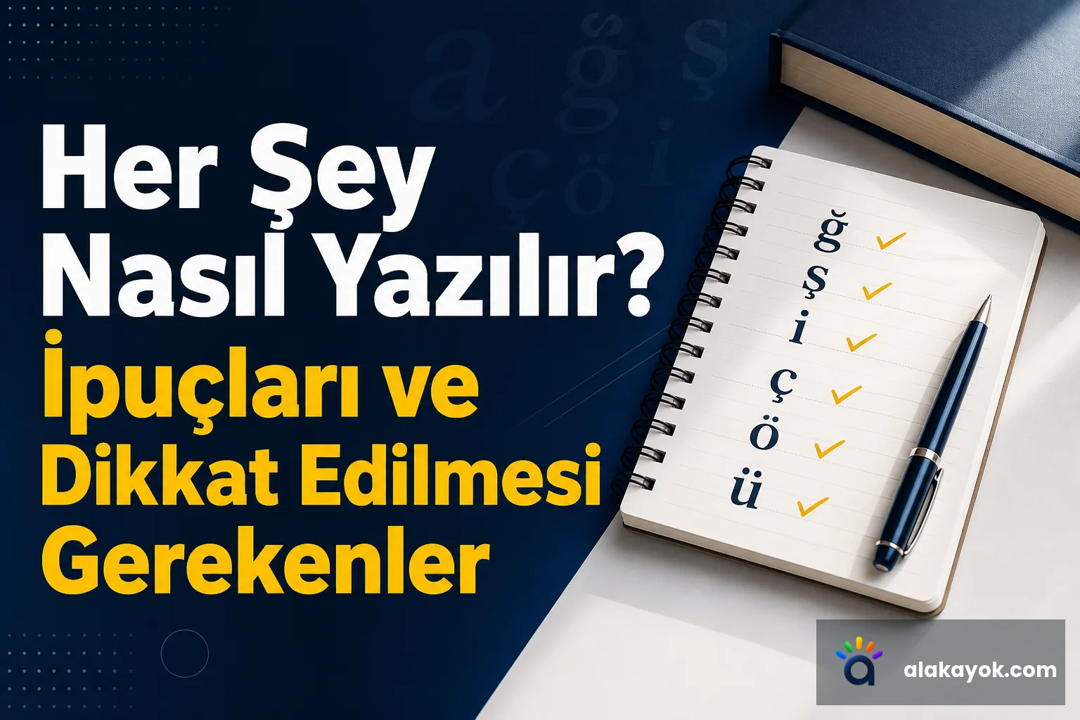 Her Şey Nasıl Yazılır? İpuçları ve Dikkat Edilmesi Gerekenler